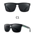Men Polarized Sunglasses Vintage Anti-UV Driving Driver Black  Eyewear Rectangle Shades Men Oculos masculino - SJB-DIAMOND ELITES