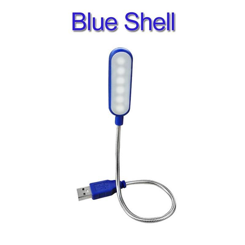 STEVVEX Portable USB LED Mini Flexibile Light For Reading Books USB Lamp for Power Bank Laptop Notebook or  PC Computer - SJB-DIAMOND ELITES