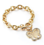 Modern New Fashion Elegant Chain Medalon Bracelet Amazing Luxury Classic Bracelet Women's Gold Bracelets Vintage Tree Of Life - SJB-DIAMOND ELITES
