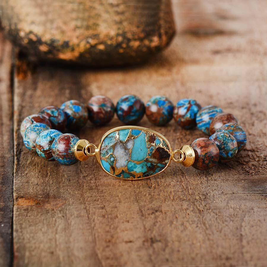 Handamde Men and Woman Bracelet Stone Tibetan Beads Women Stretchy Bracelets Yoga  Elastic Charm Bracelets Luxury Jewelry - SJB-DIAMOND ELITES