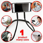 Universal Flexible Mobile Phone Holder Hanging Neck Lazy Necklace Bracket Bed 360 Degree Phones Holder Stand Stevvex