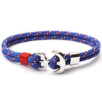 Luxury Modern Handamde Multilayer Anchor Bracelets Charm Survival Rope Chain Fashion Jewelry Bracelet For Men and Women - SJB-DIAMOND ELITES