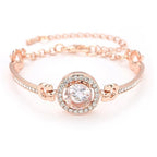 Luxury Diamond Shiny Fashion Luxury Jewelry  Zircon Multi-Layer Bangle Bracelet High Quality Rhinestone Charm Bracelet for Women and Girls - SJB-DIAMOND ELITES