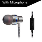 STEVVEX In-Ear Headphones Earphone For Phone Stereo Bass Headset Metal Wired Earphone HiFi Headphones Mic For Cell Phones - SJB-DIAMOND ELITES