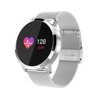 New Q8 LED Bluetooth Smart Watch With Stainless Steel Waterproof Breacelet Wearable Device Smartwatch Style for Men and Women With Fitness Tracker - SJB-DIAMOND ELITES
