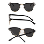 New Fashion Semi Rimless Retro Classic Luxury Polarized Sunglasses Men And Women Brand Designer Half Frame Sun Glasses Classic Oculos De Sol With UV400 Protection - SJB-DIAMOND ELITES