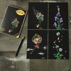 4Pcs/set Magic Colorful Drawing Board Paper Painting Scraping Children Kids learning Education Toys Painting Doodle Scratch Toys - SJB-DIAMOND ELITES
