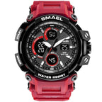 Modern Sport  Waterproof 50M Men Watches With LED Digital Display In Military Armi Relogio Masculino Style - SJB-DIAMOND ELITES