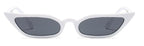 New Women Cateye Vintage Small Sunglasses Brand Designer Retro  Female Lady Eyeglass Cat Eye In Vintage Old Style