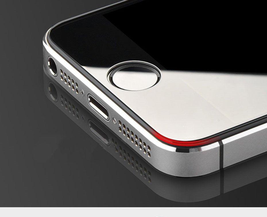 3D full Cover Tempered Glass protection For iphone 5 5S SE 2016 Screen Protector For iPhone 5S SE 5C Glass Protective Film Shatterproof Scratchproof Premium Tempered Glass Screen Protector for iPhone Stevvex