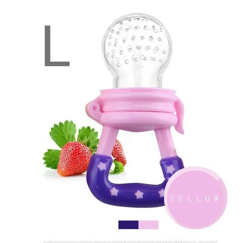 Silicone Baby Pacifier Nipple Soother For Toddler Fruits Feeding Soft Chewable Babies Pacifier Stevvex