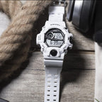 Digital Mens  Sports Waterproof 50 M Watches With Auto Date relogio masculino  Army Military Sports Unisex Watch - SJB-DIAMOND ELITES