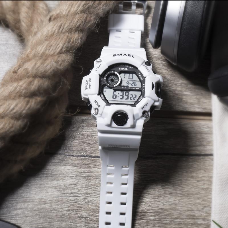 Digital Mens  Sports Waterproof 50 M Watches With Auto Date relogio masculino  Army Military Sports Unisex Watch - SJB-DIAMOND ELITES
