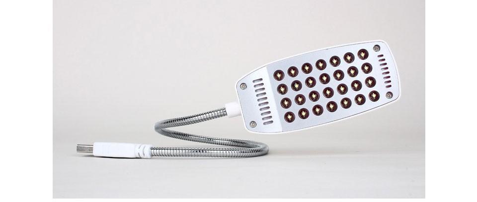 STEVVEX LED Reading Flexibile Lamp LED USB Book light Ultra Bright Flexible 4 Colors for Laptop Notebook and  PC Computer - SJB-DIAMOND ELITES