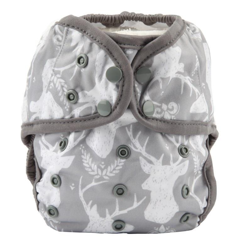 Baby Girl Pink One Size Cloth Diaper Cover Comfortable Nappy With Double Gusset Cartoon Designs Baby Boys Diapers Stevvex