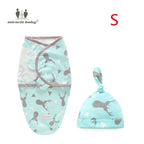 Baby Swaddle Blanket With Cap Swaddle Wrap Swaddling bag  Baby Sleeping Bag