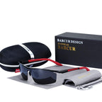 Luxury Elegant Sports Men Polarized Sunglasses Night Driving Glasses For Men With UV400 Protection - SJB-DIAMOND ELITES