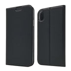 Lightweight Simple iPhone XS Case on for iPhone XS Max X XR 6S 5S 7 8 Plus 11 pro max Cover Luxury Wallet Magnet Flip Leather Cases Magnetic Closure PU Leather Phone Case Full Protective Cover for iPhone