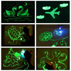Educational Toy Drawing Board Tablet Graffiti 1pc A4 A3 Led Luminous Magic Raw With Light-fun - SJB-DIAMOND ELITES