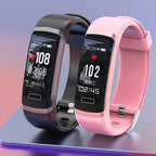 Luxury Modern Elegant Unisex Smart Watch For Men and Woman In Bracelet Metal Style With Real Time Heart rate & sleeping Data For Fiitness and Sprt Activity - SJB-DIAMOND ELITES