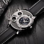 Men Watch With Hardlex Glass and Leather High Quality Band Modern Luxury Style Unique Design Perfect Gift - SJB-DIAMOND ELITES