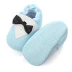 Modern Elegant Baby First Walkers Infant Newborn Autumn Winter Butterfly-knot Cotton Kids Soft Pre walker Shoes For Boys