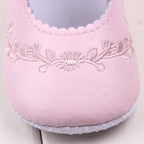Newborn Baby Girl Shoes First Walkers Lovely Sneakers Infant Kids Girls Princess Shoes