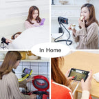 Universal Flexible Mobile Phone Holder Hanging Neck Lazy Necklace Bracket Bed 360 Degree Phones Holder Stand Stevvex