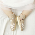Infant Walkers Leather Cotton Newborn Baby Soft Sole Shoe For Boy And Girl Breathable Shoes Excellent Baby Gift Stevvex
