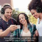Proffesional Studio Luxury STEVVEX  Headphones Hifi Studio DJ Headphone Wired Monitor Music Gaming Headset Earphone For Phone Computer PC With Mic - SJB-DIAMOND ELITES