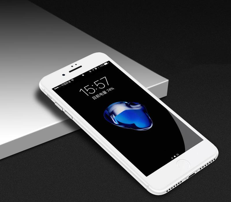 5D Screen Protector for iPhone6 6S 7 8 Plus X Edge Full Cover Film for iPhone 14 13 12 mini 11 Pro Max XR XS Tempered Glass Film Curved Edge Full Glue Screen Protector For iPhone Stevvex