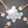 Modern Quantum lamp LED Modular Touch Sensitive Lighting Hexagonal Lamps  Night Magnetic  Light For Creative Decoration Wall - SJB-DIAMOND ELITES