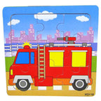 1 Pcs Animal Wooden Puzzles For Children In Wooden 3D Mosaic Puzzles Kids Educational Toys Design  For Baby Birthday Gifts - SJB-DIAMOND ELITES