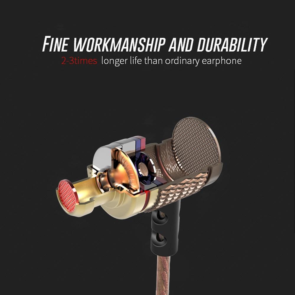 Luxury Earphone High Quality HiFi Sport Earbud Auricular Metal Fever Heavy Bass Copper HD Metal Bass Stereo earpiece Headphones - SJB-DIAMOND ELITES