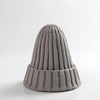 Modern Luxury Solid Baby Boy Girl Autumn Winter Beanie Warm Cap For Kids In Elegant Design