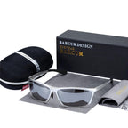 Luxury Elegant Retro Moder Oversized Square Polarized Famous Sunglasses With UV400 Protection For Man and Boys - SJB-DIAMOND ELITES