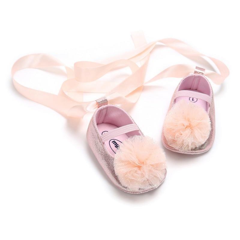 Cute Baby Dance Shoes Toddler Shoes Bow Tie Baby Princess Shoes Dance Shoe Newborn First Walkers 0-18M Stevvex