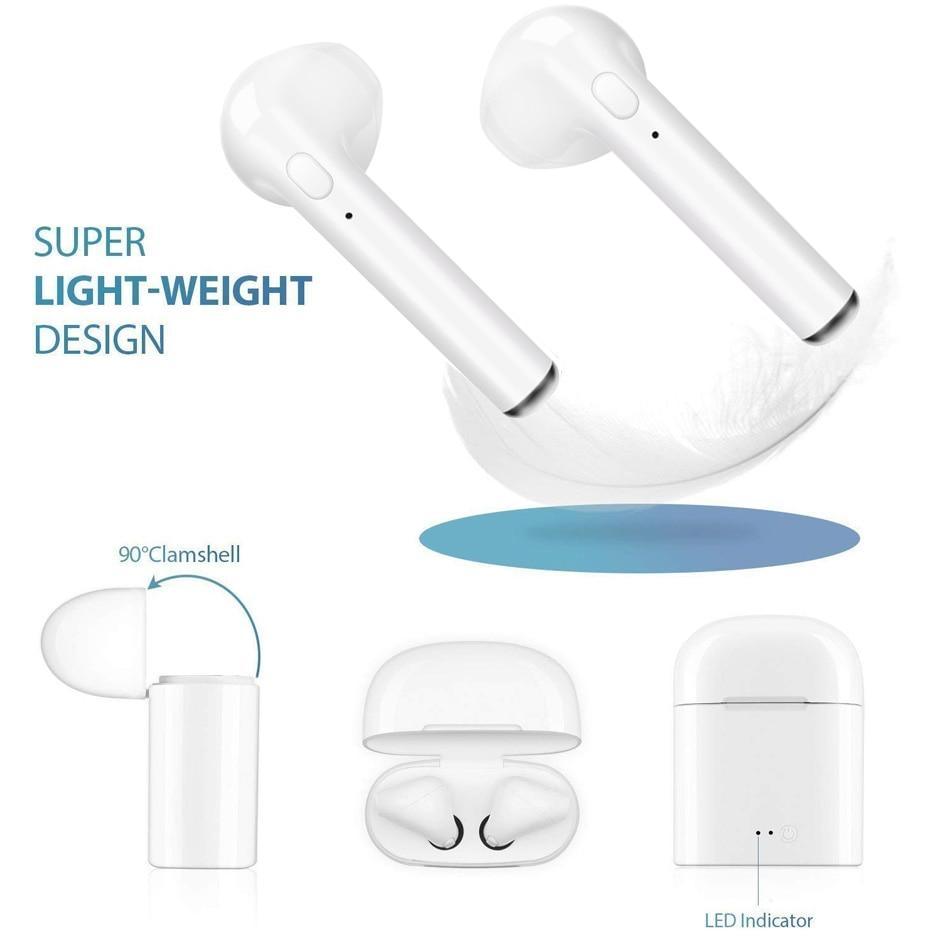 Luxury Modern STEVVEX Wireless Headphone Bluetooth 5.0 Earphone In-Ear Stereo Earbuds Sports Handsfree Headset Binaural call For Cell Phones - SJB-DIAMOND ELITES