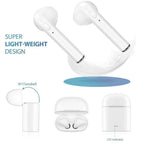 Luxury Modern STEVVEX Wireless Headphone Bluetooth 5.0 Earphone In-Ear Stereo Earbuds Sports Handsfree Headset Binaural call For Cell Phones - SJB-DIAMOND ELITES