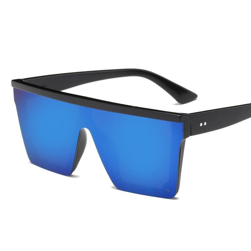 Top Luxury Modern Oversized Square Gradient Elegant Unisex Sunglasses For Men and Woman Brand Black Square Shades With UV400 Protection - SJB-DIAMOND ELITES