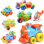 Early Learning Education Screw Nut Group Installed Plastic 3d Puzzle Disassembly Motorcycle Kids Toys for Children Jigsaw - SJB-DIAMOND ELITES