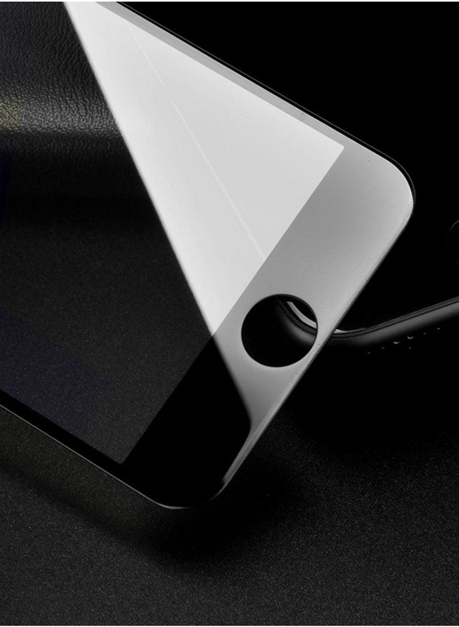 30D Curved Edge Full Cover Protective Glass On The For iPhone 7 8 6 6S Plus Tempered Screen Protector For X XR XS Max Glass Film Tempered Glass Anti Scratch Phone Screen Protector iPhone Glass Stevvex