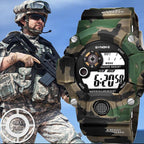 Shock Military Army Mens Watch In Camouflage  Style With LED Digital Back Light With Luminous  Effect - SJB-DIAMOND ELITES