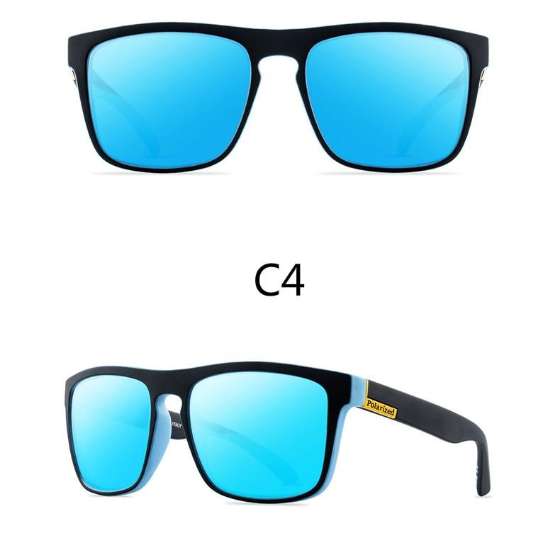 Men Polarized Sunglasses Vintage Anti-UV Driving Driver Black  Eyewear Rectangle Shades Men Oculos masculino - SJB-DIAMOND ELITES
