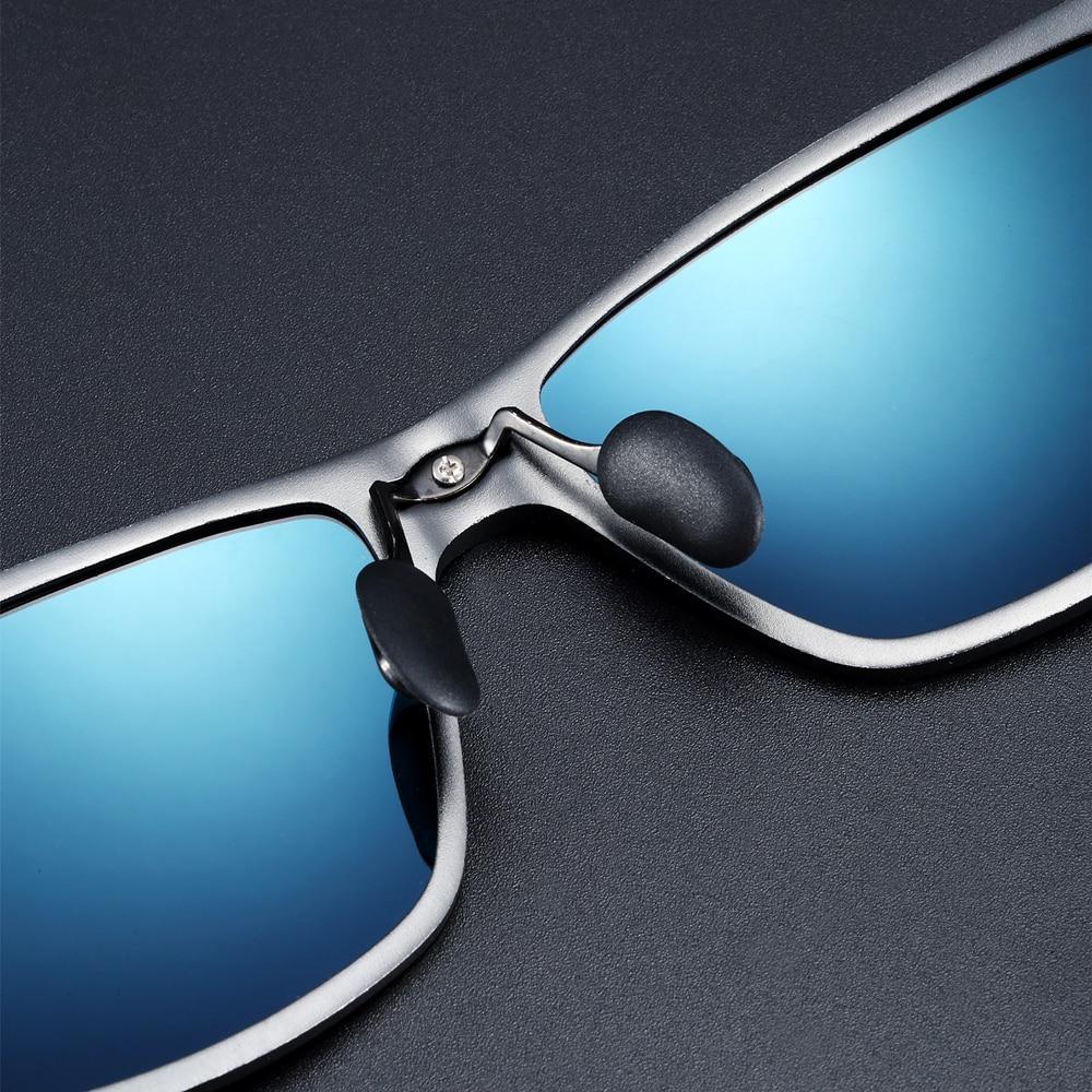 Aluminum Polarized Sunglasses Men Polarized Sun Glasses Square Eyewear For Men And Boys With UV400 Protection - SJB-DIAMOND ELITES