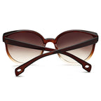 Luxury Modern Elegant Lady  Sunglasses WIth  Cat Eye Women Eyewear  Plastic Frame Clear Lens With  UV400 Protection - SJB-DIAMOND ELITES