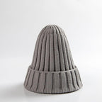 Modern Luxury Solid Baby Boy Girl Autumn Winter Beanie Warm Cap For Kids In Elegant Design