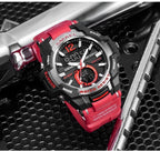 Modern Luxury Sport Watch For Men Fashion Casual Alarm Clock 50M Waterproof In Military Chrono Dual Display Style Wristwatches Relogio Masculino - SJB-DIAMOND ELITES