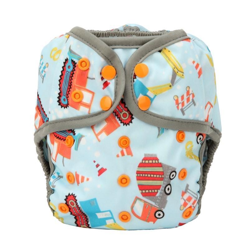 Baby Girl Pink One Size Cloth Diaper Cover Comfortable Nappy With Double Gusset Cartoon Designs Baby Boys Diapers Stevvex