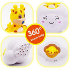 Cute Cartoon Design Baby Animal Bath Toys Bathroom Shower Beach Play Water Funny Classic Kid Educational Toys for Kids
